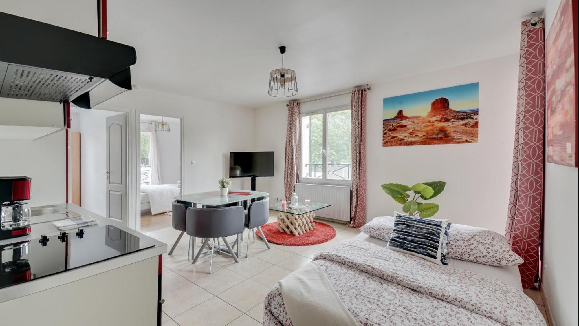 Chic Apart With Parking Near Paris Aubervilliers Luaran gambar