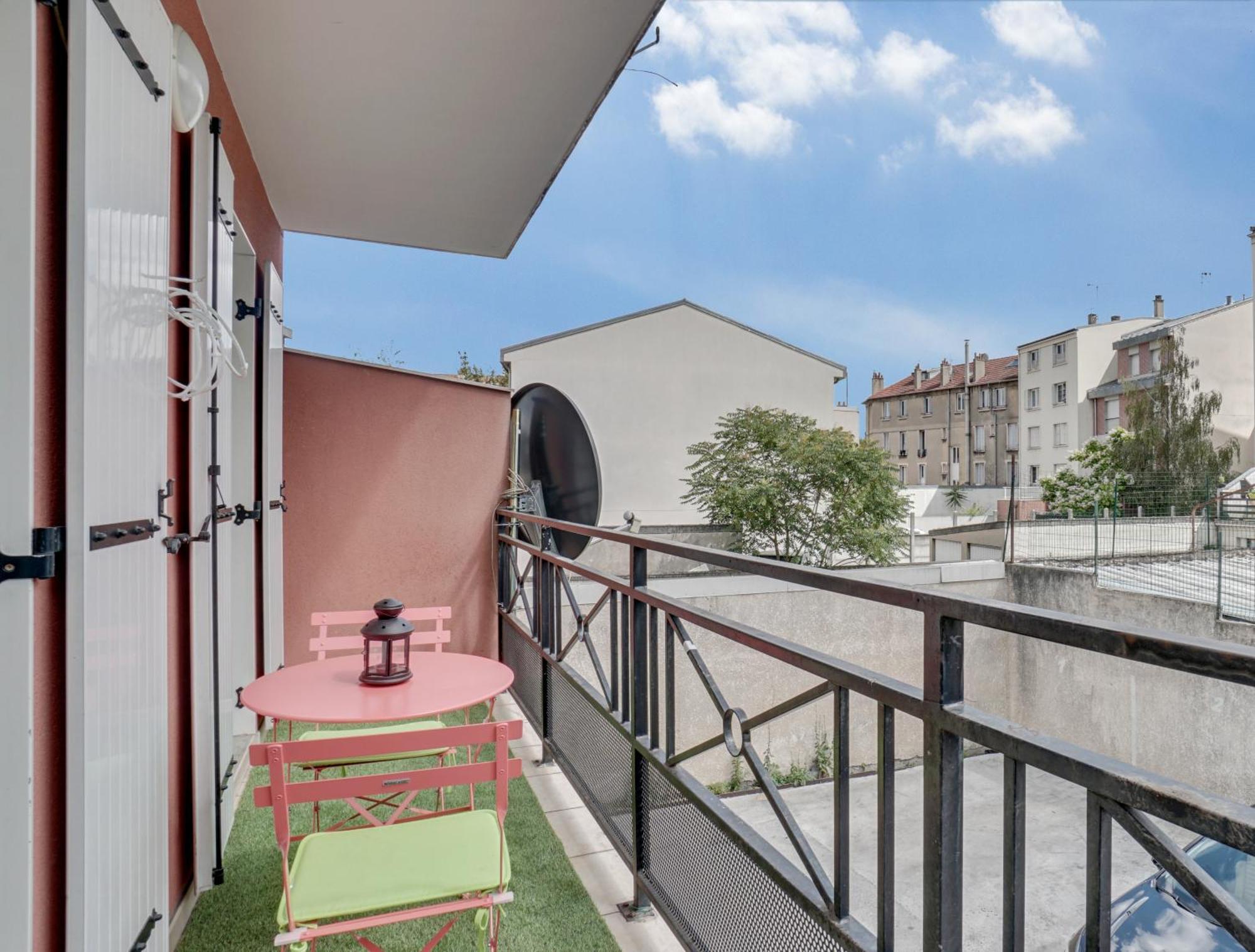 Chic Apart With Parking Near Paris Aubervilliers Luaran gambar